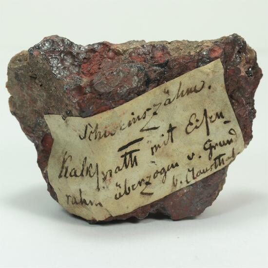 Calcite With Hematite Var Rother Eisenrahm