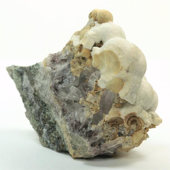 Amethyst With Aragonite