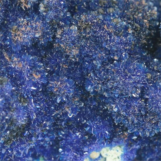 Azurite With Malachite