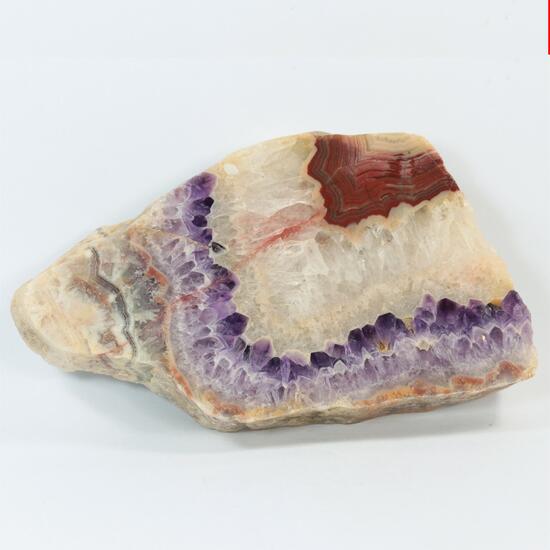 Amethyst With Agate