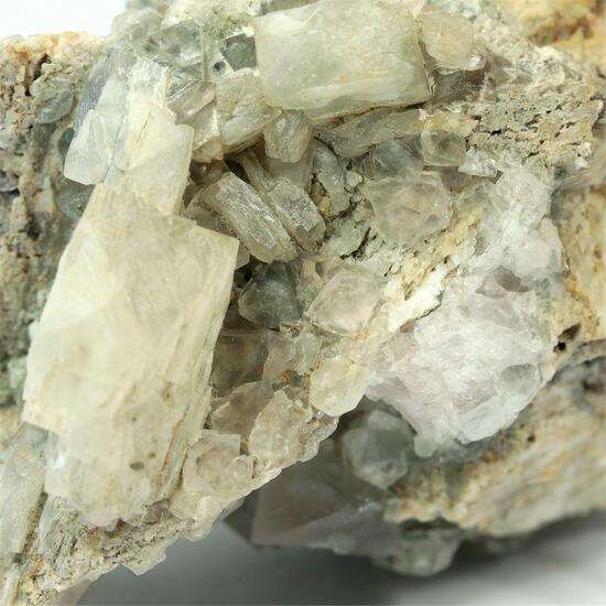 Fluorite With Calcite