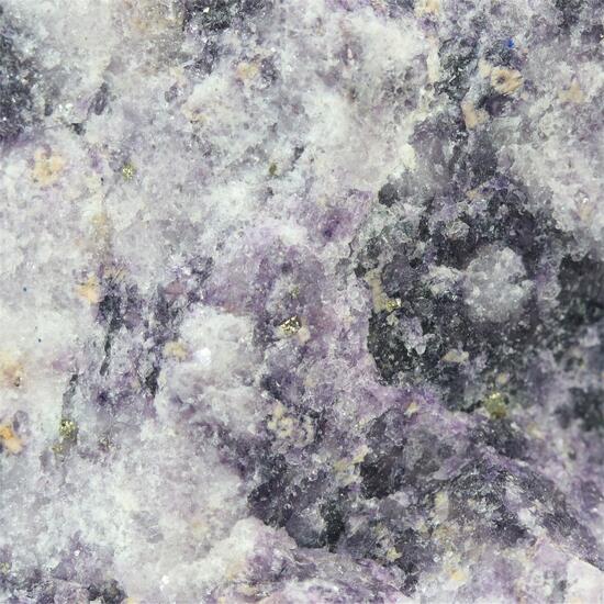 Beryllonite With Fluorite