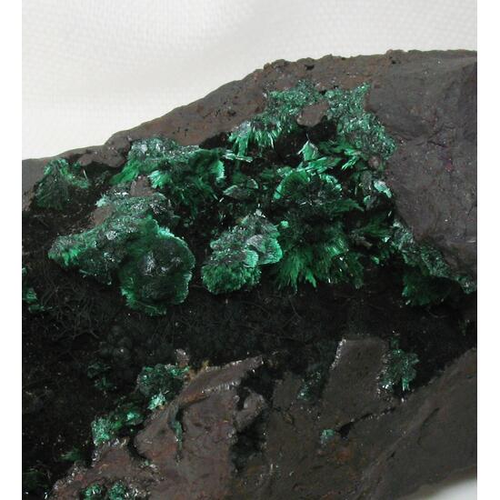 Malachite On Goethite
