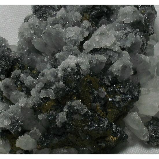 Bournonite & Chalcopyrite & Quartz