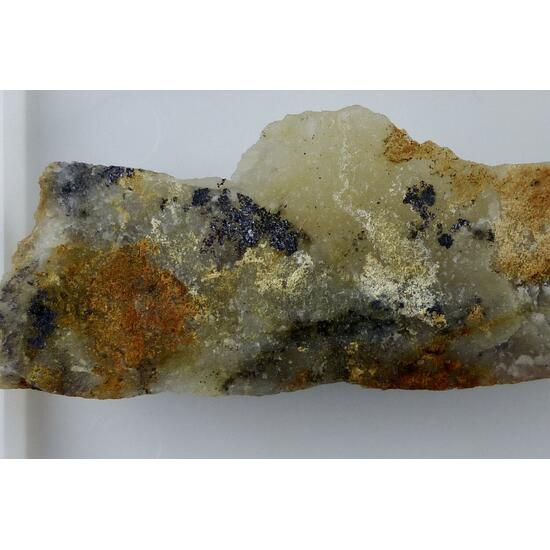 Pyrargyrite & Acanthite On Quartz