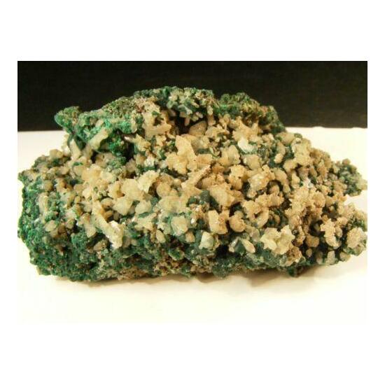 Cerussite On Malachite