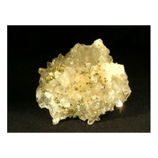 Chalcopyrite On Quartz