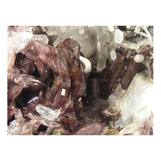 Axinite & Calcite