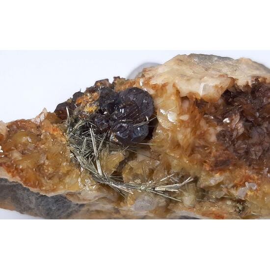 Millerite Sphalerite & Ankerite