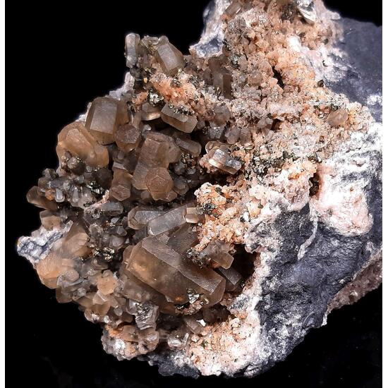 Calcite Pyrite & Marcasite