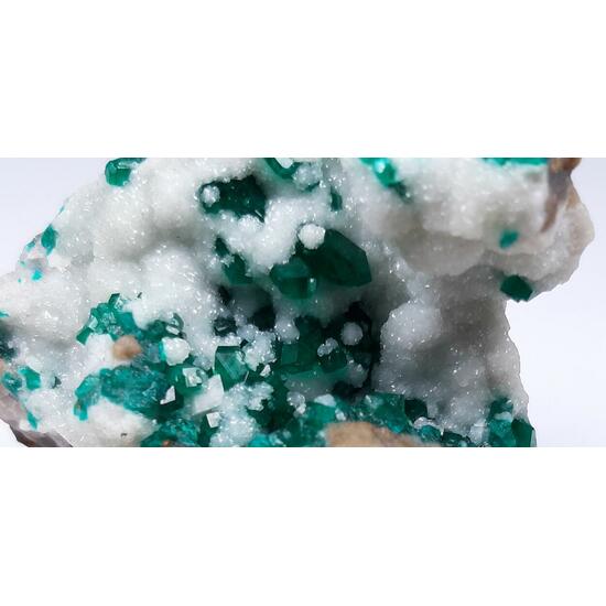 Dioptase & Calcite