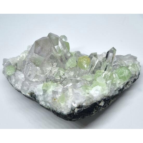 Quartz & Prehnite