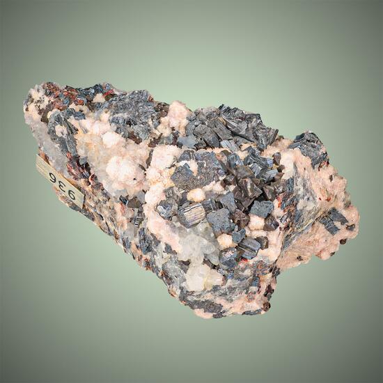 Bournonite Chalcopyrite & Rhodochrosite