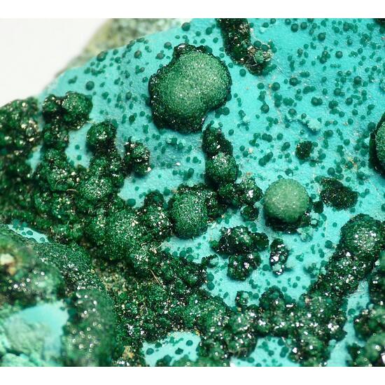 Malachite On Chrysocolla