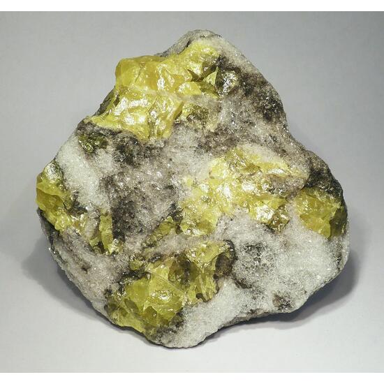 Native Sulphur In Gypsum