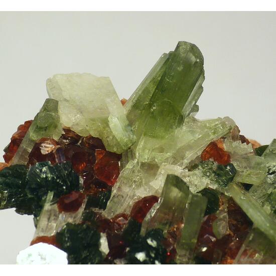 Diopside & Hessonite