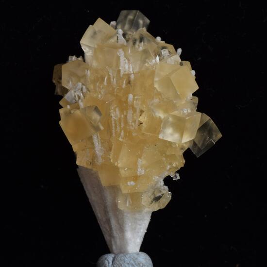 Calcite On Mesolite