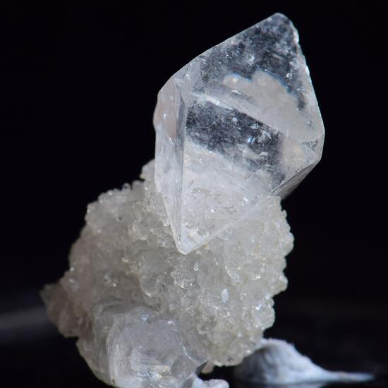 Apophyllite On Quartz