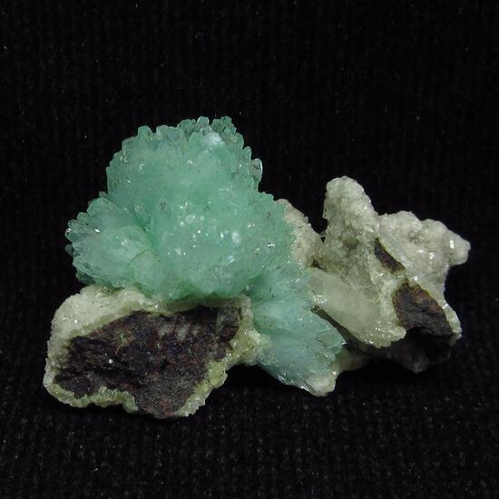 Apophyllite On Heulandite