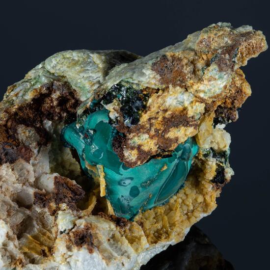 Pseudomalachite & Libethenite