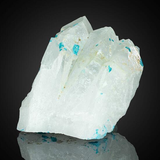 Veszelyite On Quartz