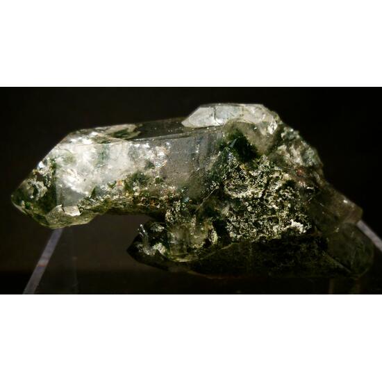 Rock Crystal & Chlorite