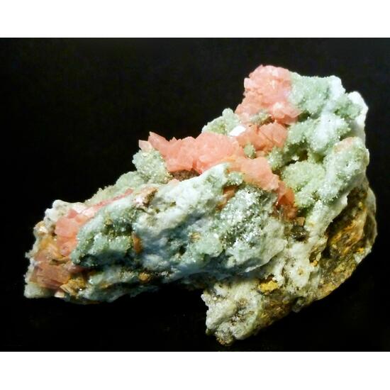 Rhodochrosite & Quartz