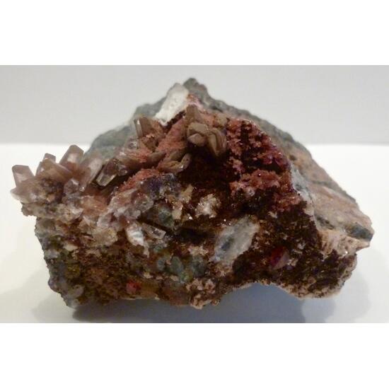 Cobaltlotharmeyerite Roselite & Calcite