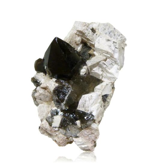 Smoky Quartz & Orthoclase