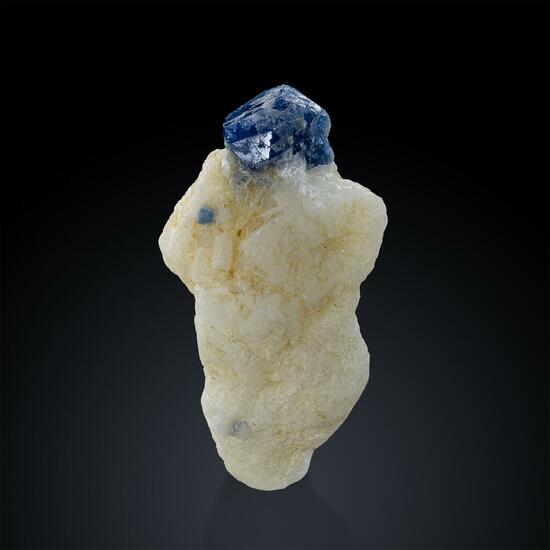 Sapphire On Marble