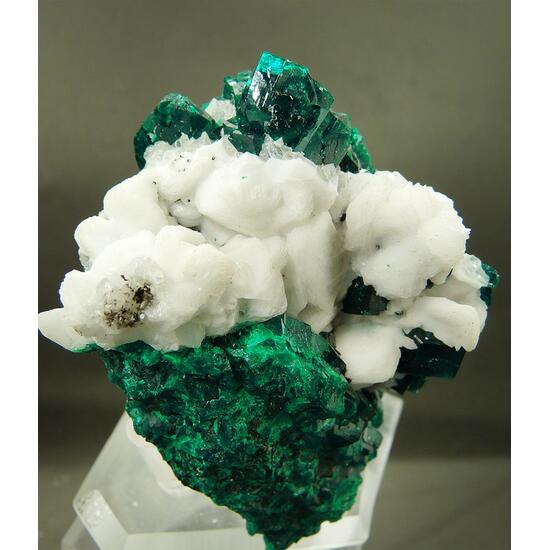 Dioptase Calcite & Plancheite