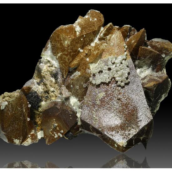 Calcite & Hedenbergite