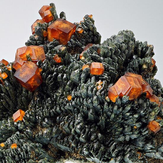 Andradite On Hedenbergite