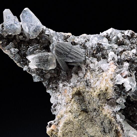 Whewellite With Calcite