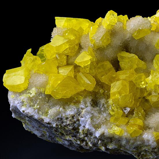 Native Sulphur & Aragonite