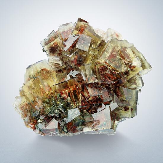 Fluorite & Chalcopyrite