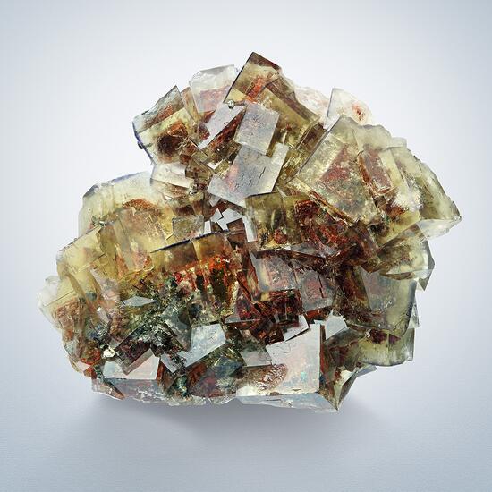 Fluorite & Chalcopyrite