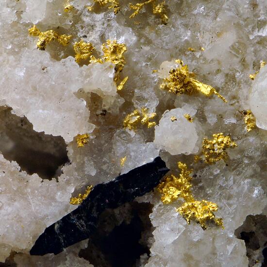 Gold & Ferberite