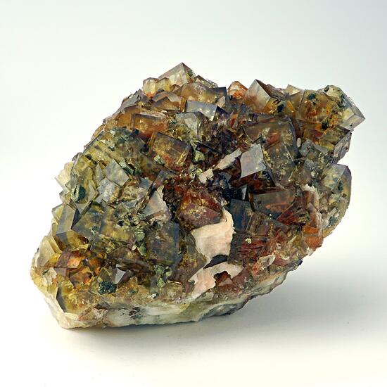 Fluorite & Chalcopyrite