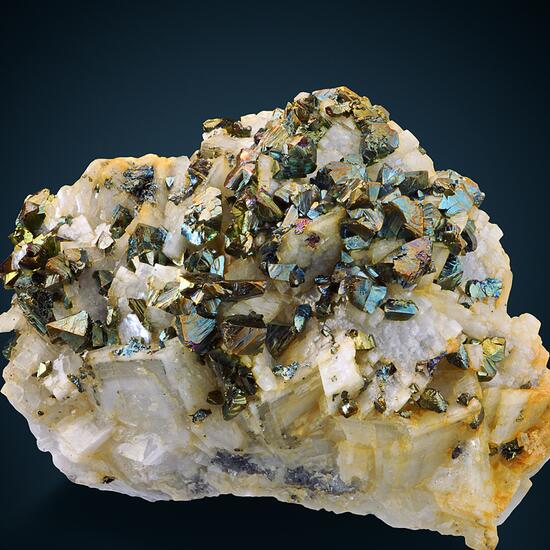 Chalcopyrite On Dolomite