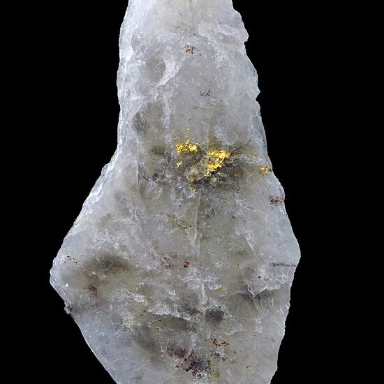 Native Gold In Quartz