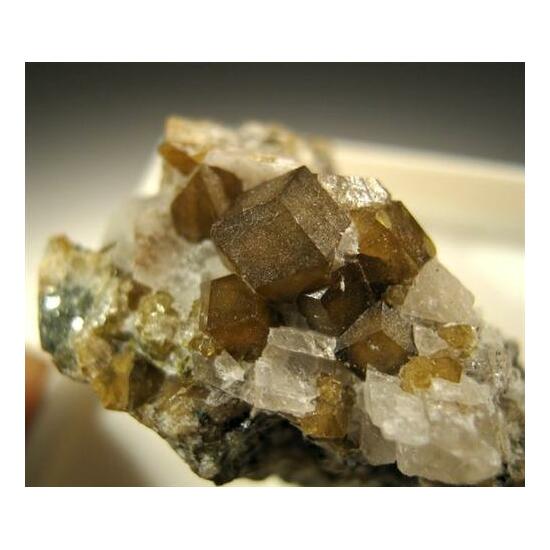 Andradite With Calcite