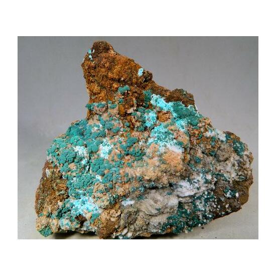 Rosasite Aurichalcite & Calcite