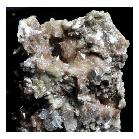Fluorite & Calcite W/ Wulfenite
