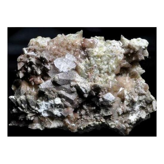 Fluorite & Calcite W/ Wulfenite