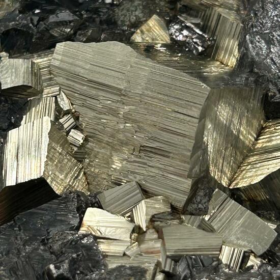 Pyrite & Sphalerite & Chalcopyrite