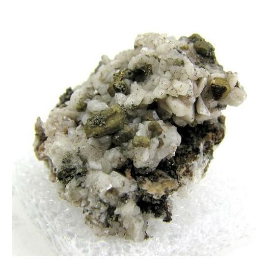 Donnayite-(Y) & Calcite