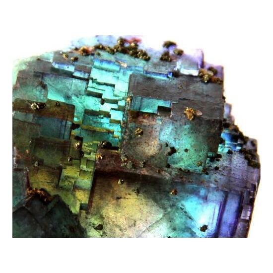 Fluorite & Chalcopyrite