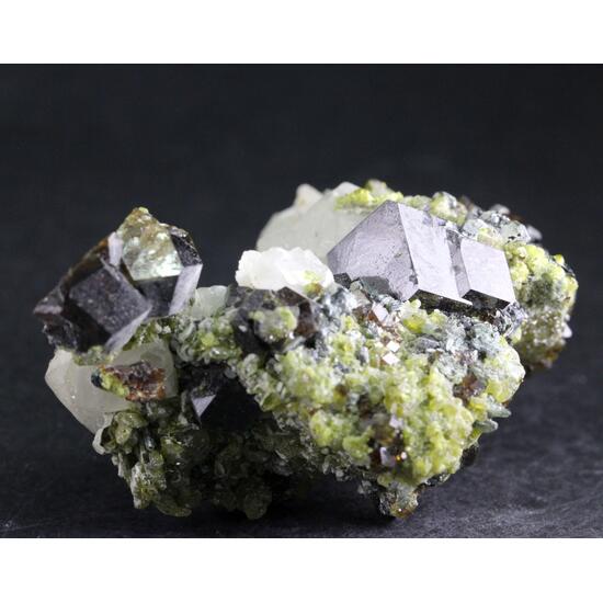 Andradite With Epidote & Calcite