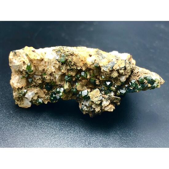 Demantoid With Quartz